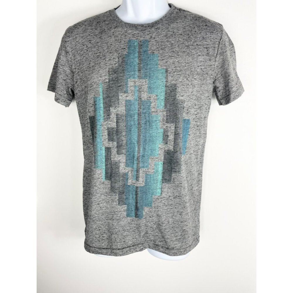𝅺american Eagle mens xs Indigo graphic Tee